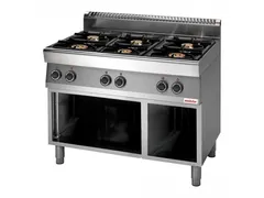 Gaskooktoestel, 6 branders 70/110PCG