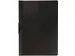 Klemmap PP Met Metalen Clip A4 60 Vel Transparant Zwart
