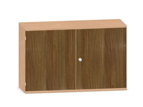 kantoorkast,HxBxD 770x1200x430mm,decor romp beuken,decor front noten
