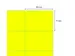 Etiket Rillprint 105x74mm fluorgeel 800 etiketten
