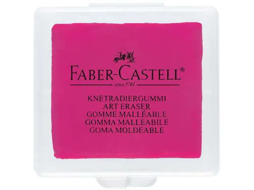 Kneedgum Faber-Castell in 3 kleuren assorti display 18 stuks