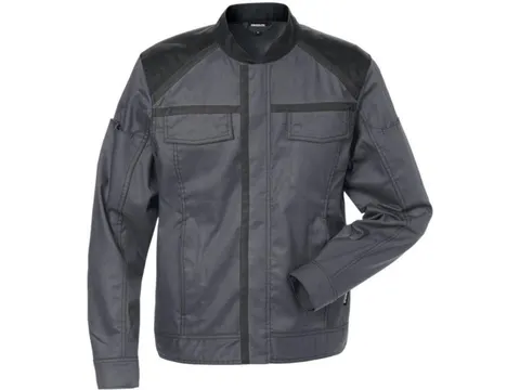 Fristads 4556 STFP werkjas, grijs/zwart, maat 2XL, per stuk