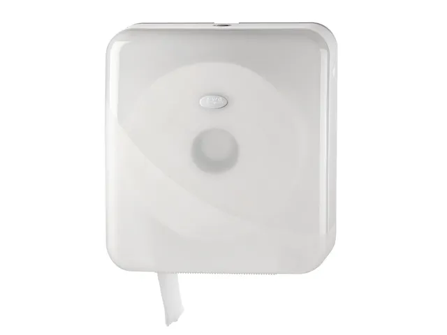 Euro Pearl Wit 431004 Toiletpapierdispenser maxi jumbo Pearl wit