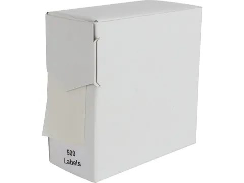 Ronde Etiketten, Diameter 35 Mm, Rol Van 500 Stuks, Transparant