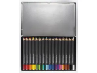 Aquarelpotlood Eberhard Faber Artist Color metalen etui a 36 stuks - 2