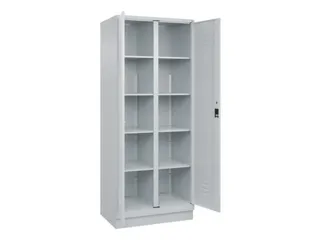 wasgoedverdeelkast,HxBxD 1950x800x500mm,vak B 400mm,cilinderslot - 2