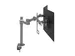 Bras 2 écrans Viewmate Bureau 602 Argent