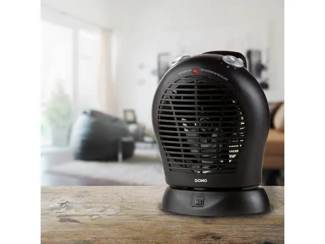 Radiateur soufflant IP21 noir
