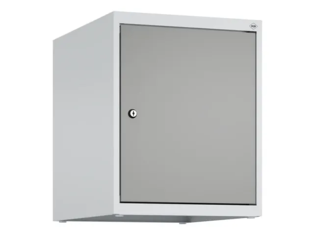 opzetkast,v. locker,1vak.,vak B 400mm,HxBxD 500x400x500mm,cilinderslot