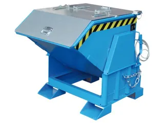 Kiepbak 1070x1650x1430mm 1.2m³ 279kg 2500kg Ral5012 - 3
