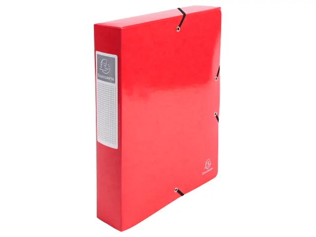 Klasseerdoos IDERAMA rug 60mm A4 rood