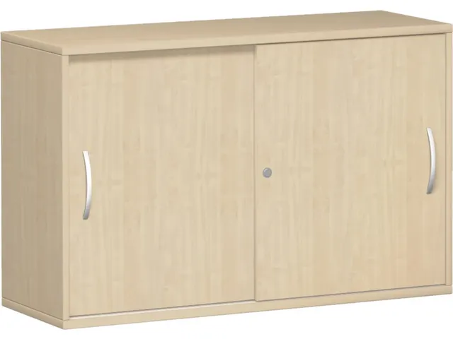 Schuifdeurkast 770x1200x430mm Romp Beuken Decor Front Lichtgrijs