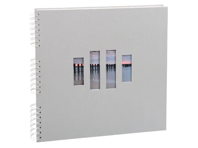 Fotoalb ZEN 32x32cm 60bl grijs