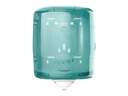 Dispenser Tork Reflex M4 performance centerfeed wit/turquoise 473180