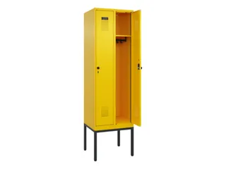 locker,HxBxD 2120x600x500mm,2vak,vak B 300mm,draaigrendel - 1