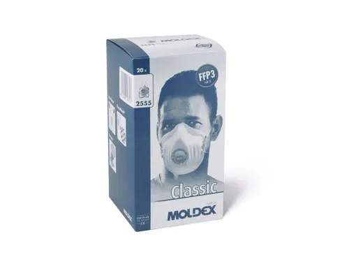Moldex stofmasker Classic FFP3 NR D Ventex Klima-ventiel 20 Stuks
