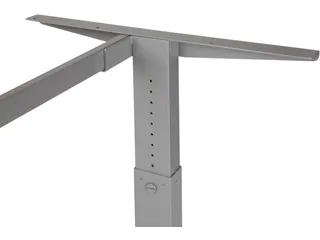 Verstelbaar Bureau Frame Grijs 160Cm - 4