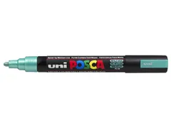 Verfstift Posca PC5M Medium Punt 1,8-2,5mm metallic groen
