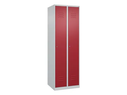 locker voor scheiding van kleding,HxBxD 1850x600x500mm,2vak