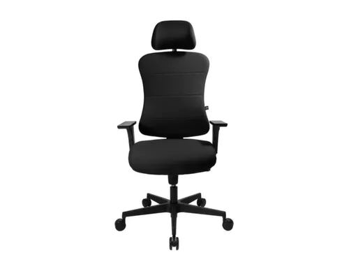 Topstar Bureaustoel Art Comfort met hoofdsteun Zwart