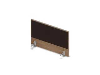 opzetpaneel bureau aanbouw zijkant NT-cherry BN2036-bruin 800mm - 1