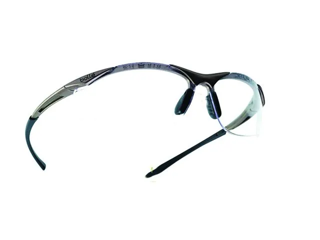 Beschermbril Contour Anti-kras Anti-fog Zwart Polycarbonaat