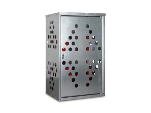 Gasflessenkast 1435x860x720mm Voor 10 Gasflessen (11kg) Plaatstaal