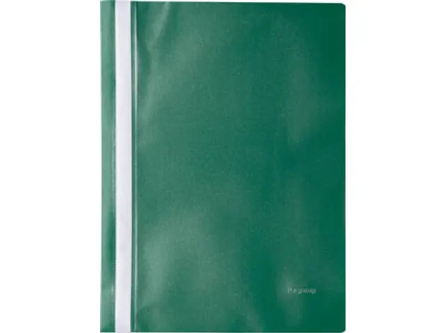 snelhechtmap ft A4 PP groen, pak van 25 stuks