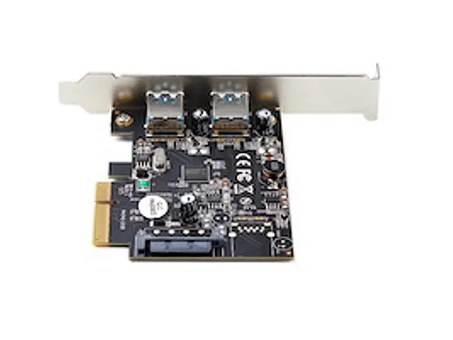 2-Port USB PCIe Kaart met 10Gbps/poort