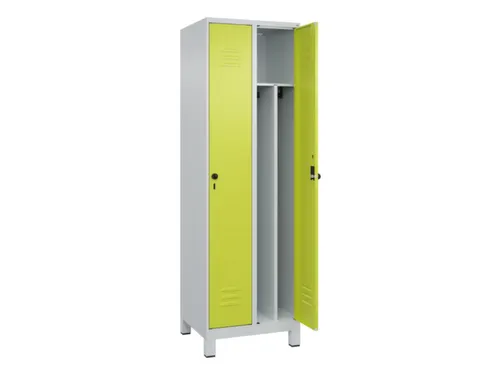 locker voor scheiding van kleding,HxBxD 1950x600x500mm,2vak