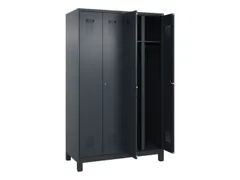 locker voor scheiding van kleding,HxBxD 1950x1200x500mm,4vak