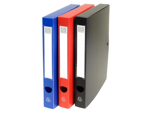 Klasseerdoos PP opaa k rug 40mm blauw