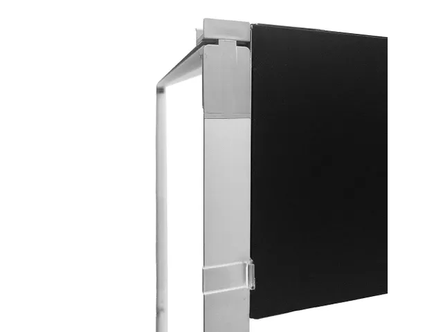 FlexFrame Modulair systeem Topbanner 300x30cm Zwart frame