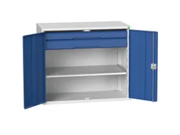 universele kast,HxBxD 1000x1300x550mm,1xStalen bodem,2lade(n)