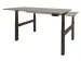 Dextro Plus Duo Zit-sta Bureau Elektrisch 160x80 Grijs 25mm Zwart