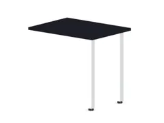 aanbouwtafel,i.h.v.,HxBxD 720-840x800x600mm,CC-zwart