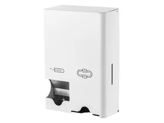 MediQo-line Maandverband- & tampondispenser klein RVS wit MQSTB P - 4