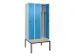 locker voor scheiding van kleding,HxBxD 2120x900x815mm,3vak