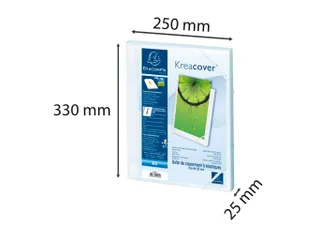 Klasseerdoos Kreacov er PP rug 25mm wit - 8