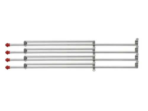Set Zijsteunen,V. Rolsteiger,4Zijsteun,Aluminium