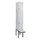 Dubbeldekse dekenkist,HxBxD 2120x300x815mm,1x2vak.,vak B 300mm