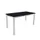 In hoogte verstelbaar bureau,HxBxD 720-840x1200x600mm,CC-zwart
