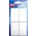 Witte Etiketten In Etui Ft 30x55mm (bxh), 28 Stuks, 4 Per Blad