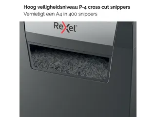 Papiervernietiger Rexel Momentum X406 snippers 4x28mm P-4 - 14