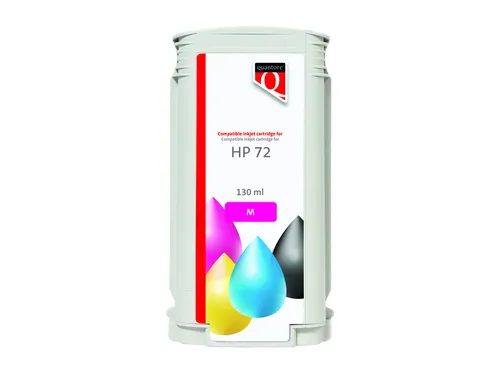 Inkcartridge Quantore alternatief tbv HP 72 C9372A rood