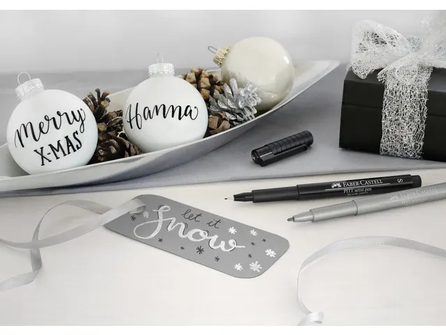 Tekenstift Fc Pitt Artist Pen Zilver