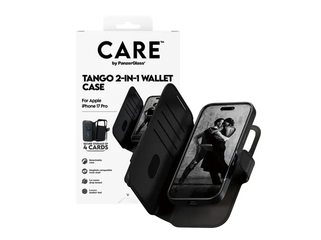 PanzerGlass CARE by Tango 2-in-1 Wallet Case w. MagSafe iPhone 1