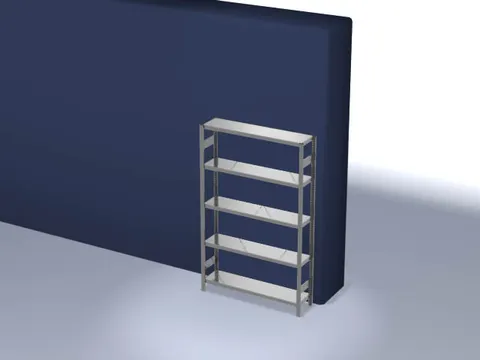 magazijnstelling,grondveld,HxBxD 2000x1360x335mm,vakl. 175kg