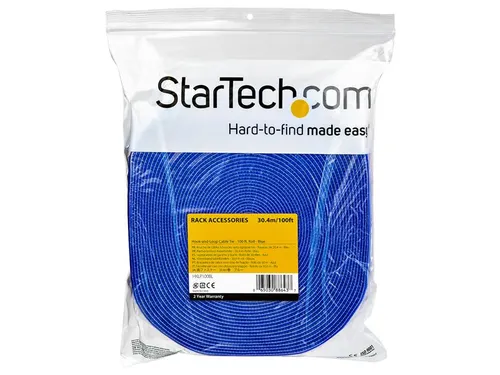 Verstelbare kabelbinders 30.4 Meter Blauw
