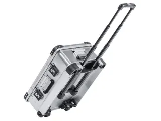 Transportkist Aluminium 28l 233x 550x 400mm 2 Wielen Trekgreep - 1